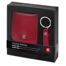 ZWILLING TWINOX маникюрный набор 3 пр. + мультитул брелок красный