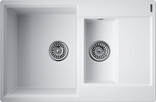 OMOIKIRI DAISEN 78-2T WH мойка белый