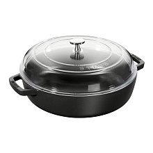 STAUB 12722623 сотейник 26 см черный