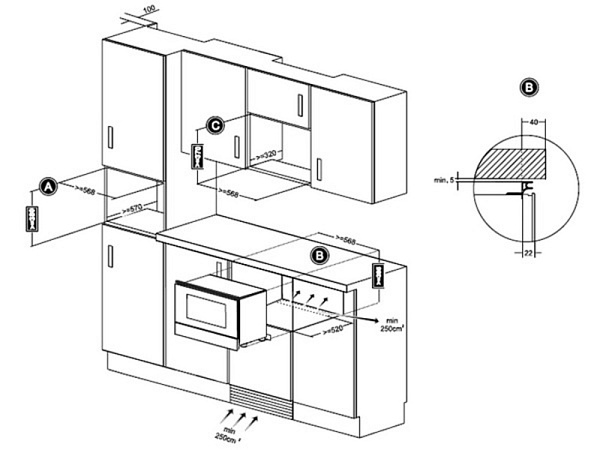 TEKA ML 822 BIS L микроволновая печь черный