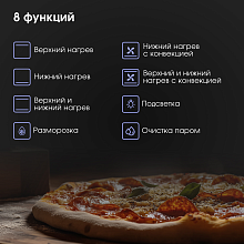 ZIGMUND & SHTAIN E 176 B духовой шкаф черный