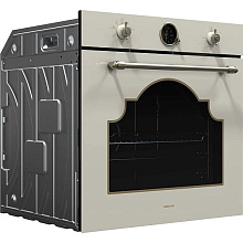 HIBERG VM 6392 YR духовой шкаф бежевый