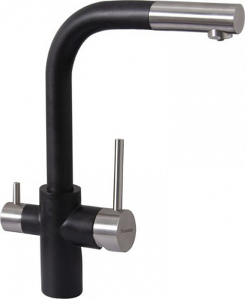 FLORENTINA КРИСТАЛЛ FL смеситель антрацит