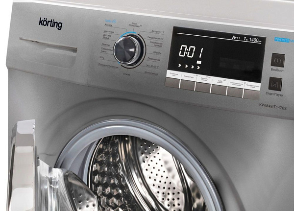 KORTING KWM 49IT1470 S стиральная машина серебристый