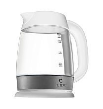 LEX LX 30011-2 чайник белый