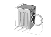 KORTING KWD 48IT1496 стиральная машина белый