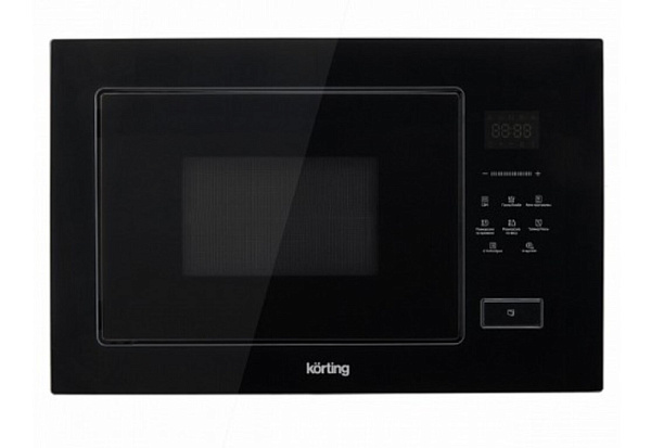 KORTING KMI 827 GN микроволновая печь черное стекло