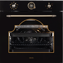 HIBERG VM 6392 BR духовой шкаф черный