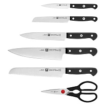 ZWILLING GOURMET набор ножей 7 пр черный