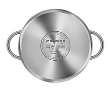 MAUNFELD GERDA MCS44S07 кастрюля с крышкой 4,4 л нержавеющая сталь