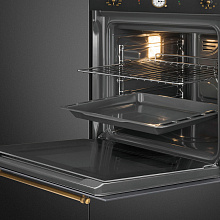 SMEG SFP68C1TAO духовой шкаф антрацит