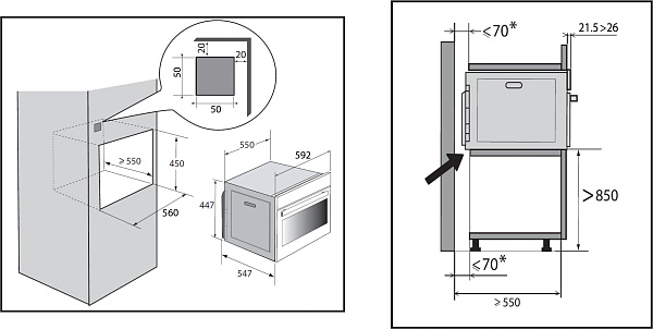 DE DIETRICH DKE4535H микроволновая печь черный
