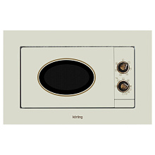 KORTING KMI 820 RB микроволновая печь слоновая кость/бронза KORTING KMI 820 RB микроволновая печь слоновая кость/бронза