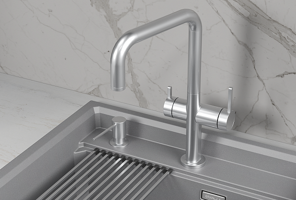 GRANULA KS-8275 смеситель нержавеющая сталь