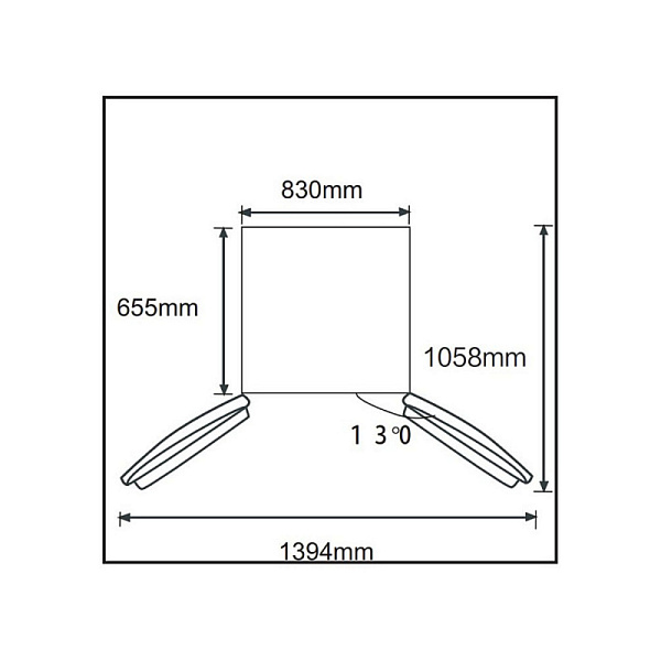 KORTING KNFM 81787 GN холодильник черный