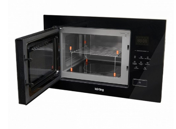 KORTING KMI 827 GN микроволновая печь черное стекло