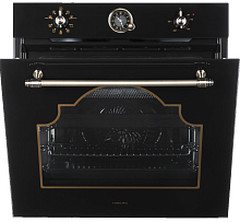 HIBERG VM 6392 BR духовой шкаф черный