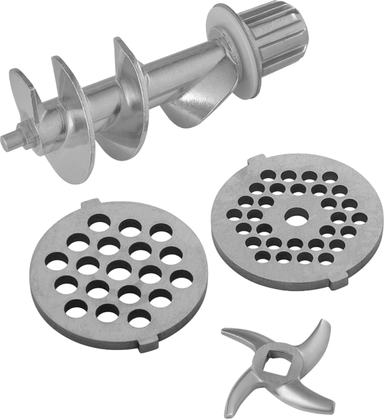 MAUNFELD MF-221SS мясорубка нержавеющая сталь