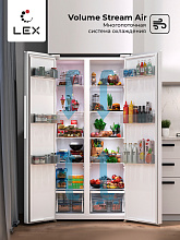 LEX LSB520WID холодильник белый