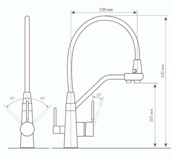 Zigmund & Shtain ZS 2200 РЕЧН.ПЕСОК смеситель