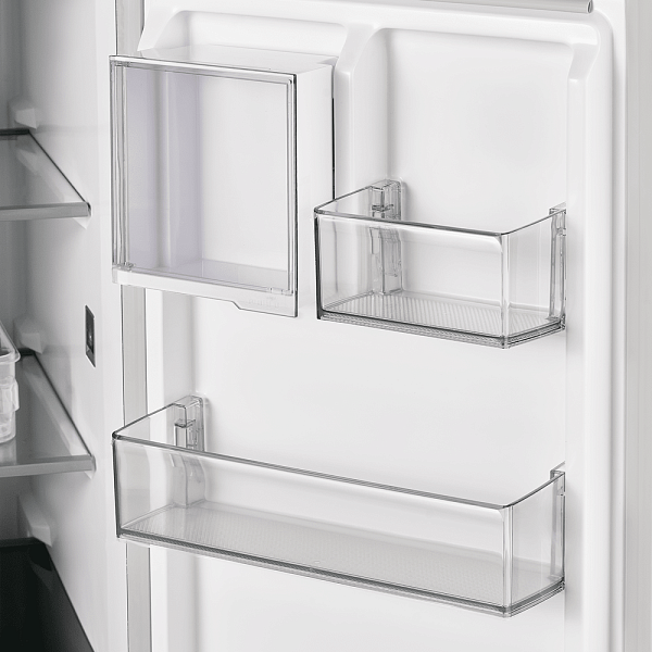 MAUNFELD MFF190NFDBG холодильник бежевый