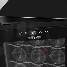 MEYVEL MV12-TB1 винный шкаф черный