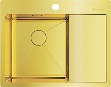 OMOIKIRI AKISAME 65-LG-L мойка золотой