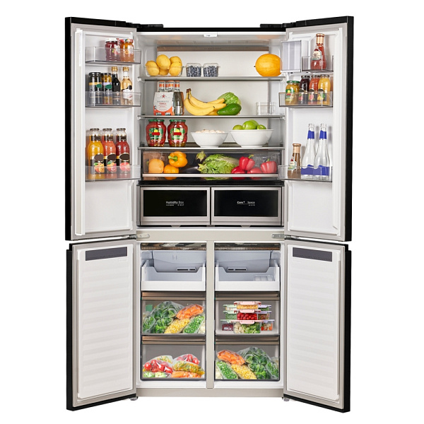 MAUNFELD MFF190NFDB холодильник черный