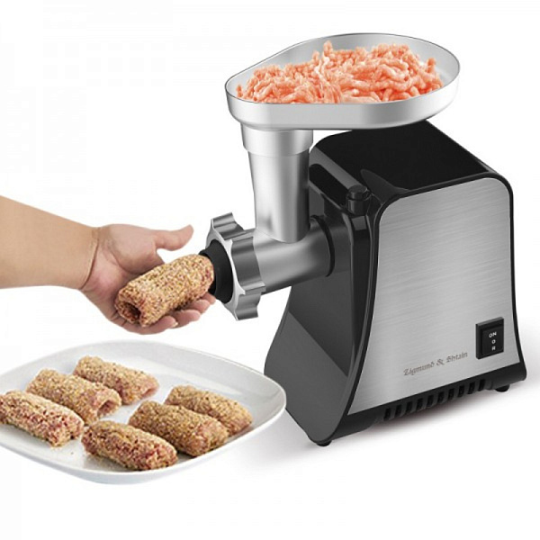 ZIGMUND & SHTAIN ZMG-042 мясорубка черный/нержавеющая сталь