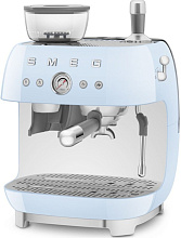 SMEG EGF03PBEU кофемашина пастельный голубой