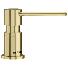 BLANCO LATO satin gold дозатор золотой