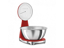 SMEG KSF01RDWW кухонные весы красный