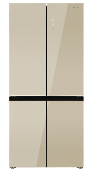 MAUNFELD MFF190NFDBG холодильник бежевый