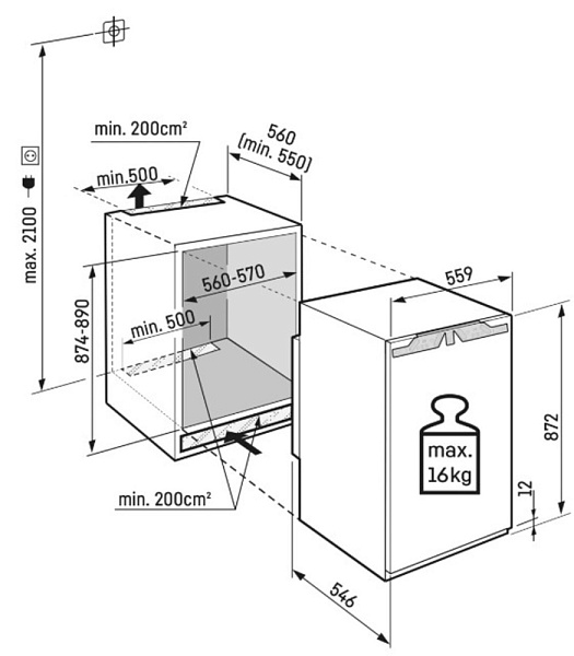 LIEBHERR IRBI 3951-22 001 холодильник белый