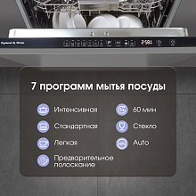 ZIGMUND & SHTAIN DW 308.6 посудомоечная машина нержавеющая сталь