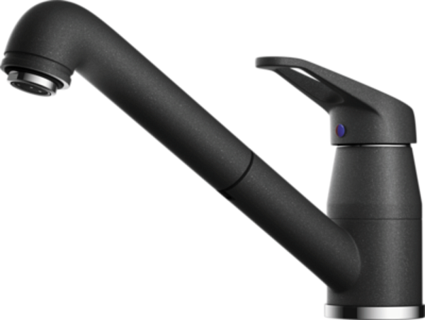 OMOIKIRI TATEYAMA-S-BL смеситель черный