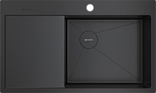 OMOIKIRI AKISAME 86 SIDE GB-R мойка графит