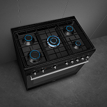 SMEG CX91GMBL варочный центр черный