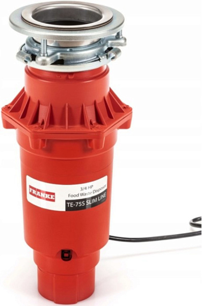 FRANKE SLIMLINE TE-75S измельчитель пищевых отходов красный