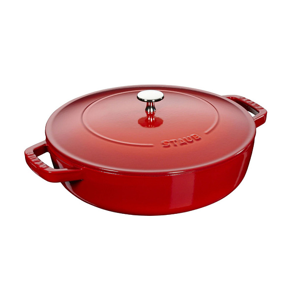 STAUB 12612806 сотейник 28 см вишневый