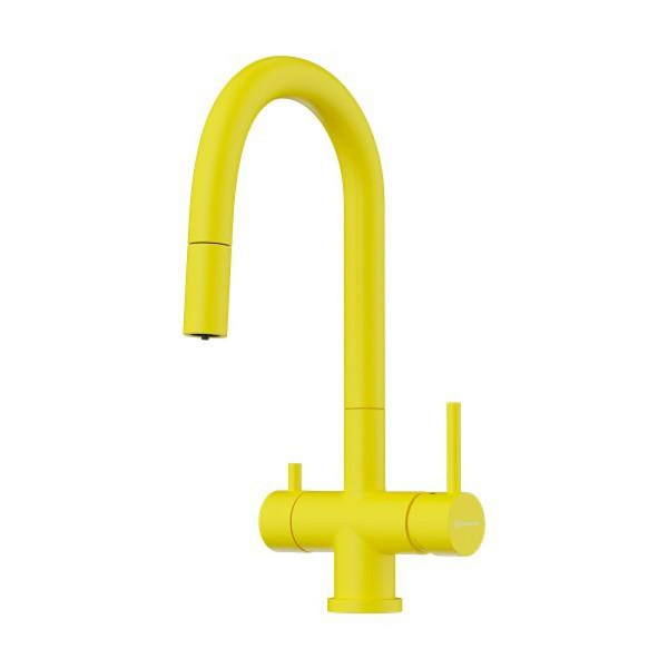 OMOIKIRI AKITA-S SL смеситель желтый