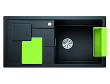 BLANCO SITY XL 6 S SILGRANIT PuraDur мойка антрацит киви