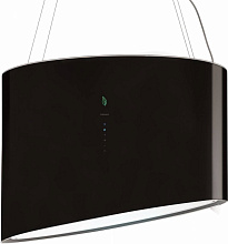 FALMEC E.ION SPRING ISOLA 80 VETRO NERO (600) подвесная вытяжка черное стекло CSVI80.01P6#ZZZN461F