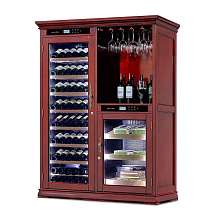 MEYVEL  MV108-WM2-BAR-HUM-C винный шкаф коричневый