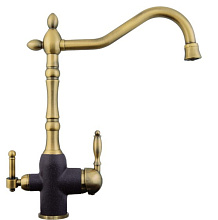 Zigmund & Shtain ZS 1900B ТЕМН.СКАЛА смеситель Zigmund & Shtain ZS 1900B ТЕМН.СКАЛА смеситель