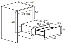 ASKO ODV8127B вакууматор черная сталь