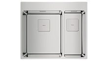 TEKA FORLINEA RS15 2B 580 2Ø AUTO WST SQ W/OVF мойка нержавеющая сталь