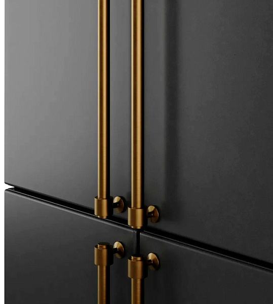 KUPPERSBERG NMFV 18591 B Bronze холодильник черный/бронза