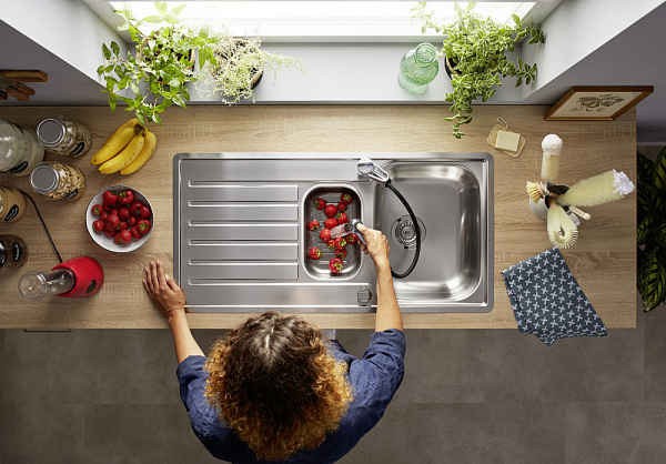 BLANCO WEGA-S II Standard смеситель черный