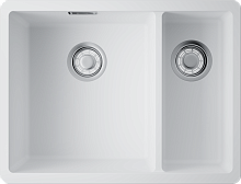 OMOIKIRI Kata 55-2-U-WH мойка белый